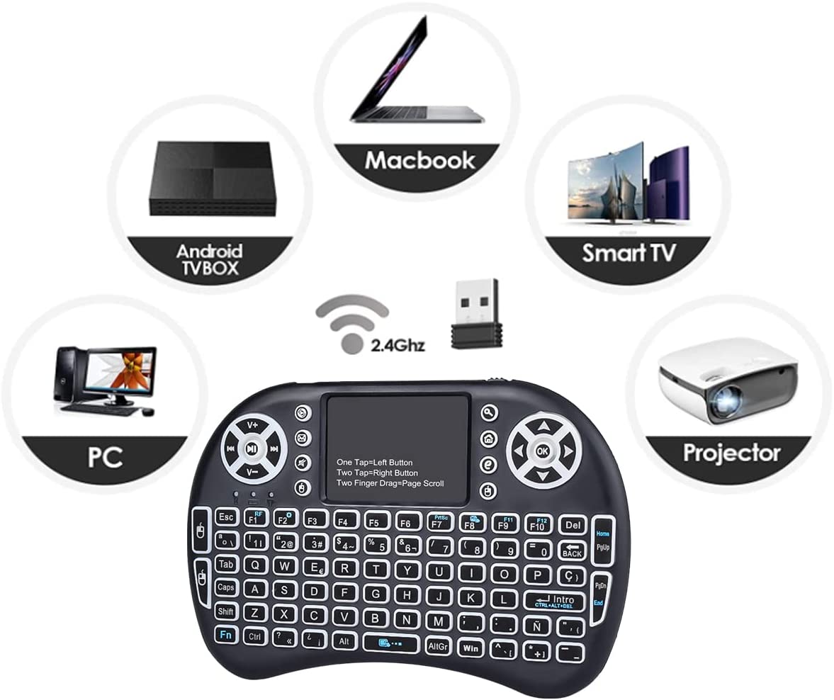Mini Teclado Inalámbrico JH2503-33 – Compacto, Silencioso y Compatible con Todo
