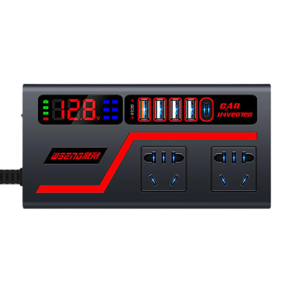 Inverter Universal para Vehículo – Convierte tu Carro en una Estación de Carga Pro