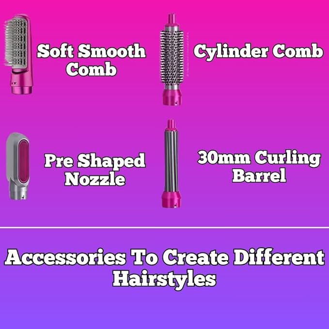 Cepillo Secador y Moldeador 5 en 1 – Tu Salón de Belleza en Casa