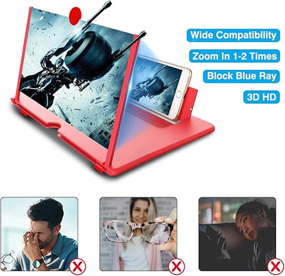 Amplificador de Pantalla HD 10" – Convierte tu Celular en un Cine Portátil 🎬📱