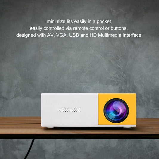 Portable Mini LED Cinema Projector – Ultra HD Series