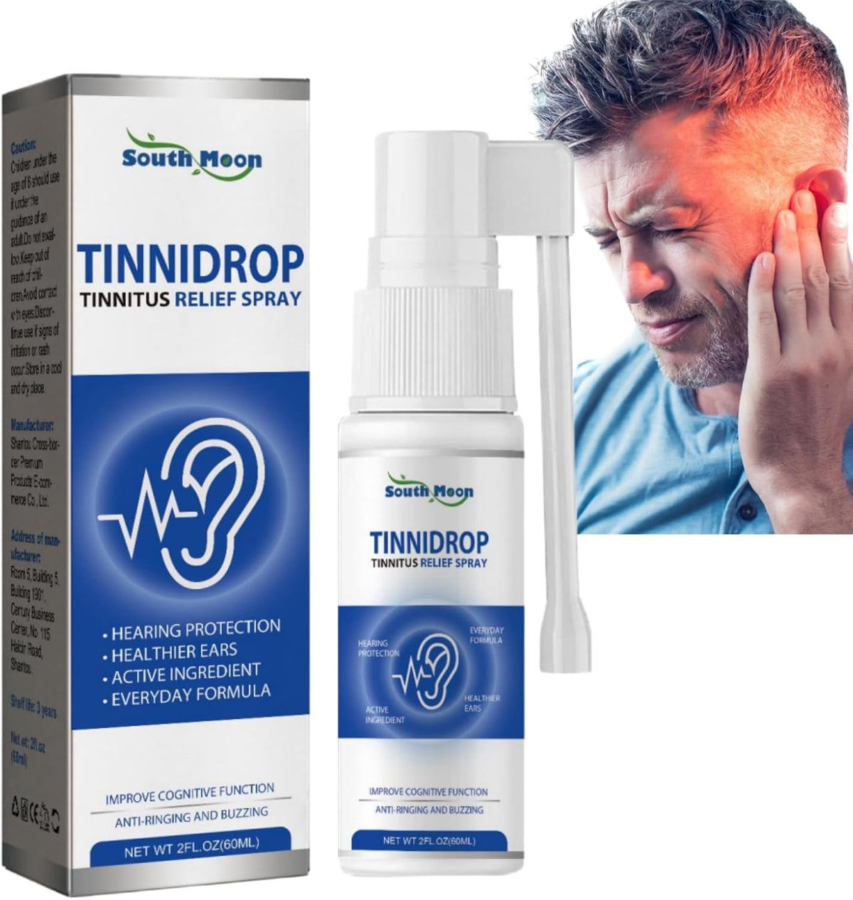 Tinnidrop Relief – ¡Silencia el Zumbido y Recupera tu Tranquilidad Auditiva!