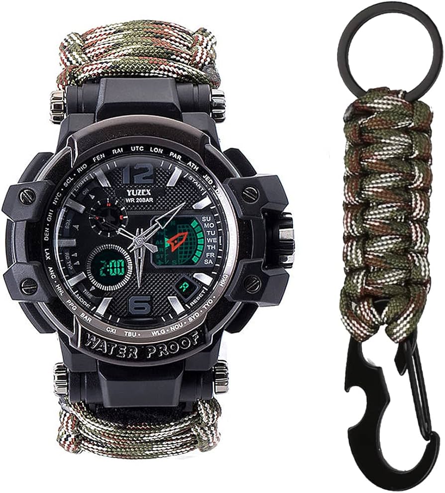 Reloj Táctico Militar – Potencia, Resistencia y Estilo