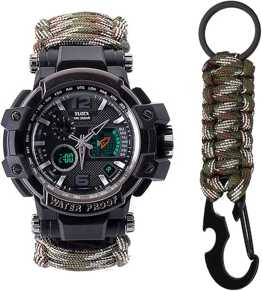 Reloj Táctico Militar – Potencia, Resistencia y Estilo