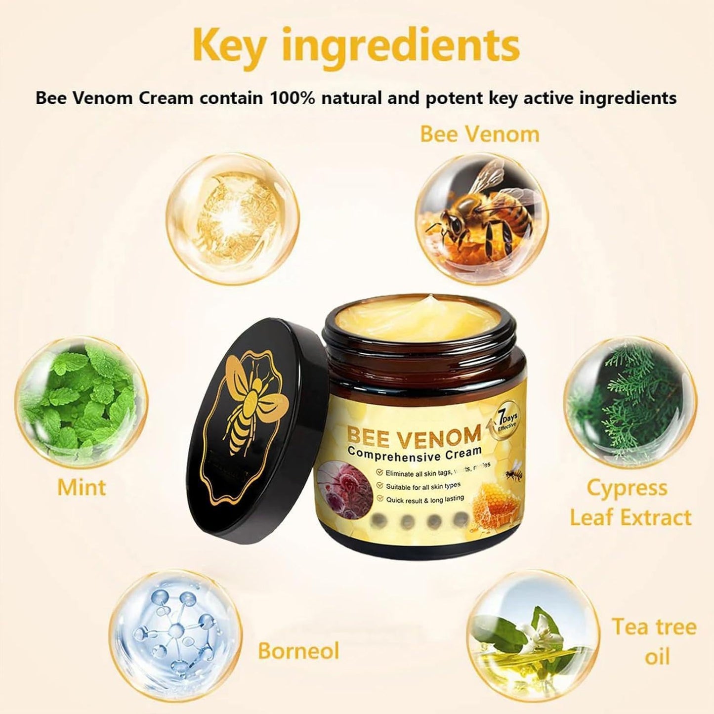 Crema Veneno de Abeja – El "Botox Natural" Viral