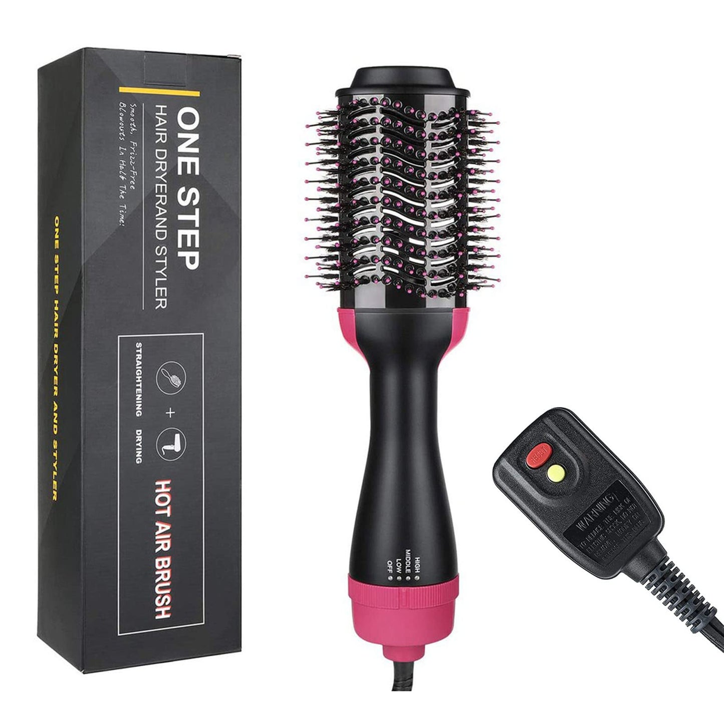 Cepillo One Step Pro – Secado, Alaciado y Volumen de Salón en un Solo Paso
