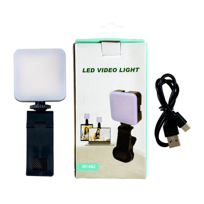 Luz LED de Video QX-F1 – Iluminación de Estudio para tus Fotos y Videos Virales