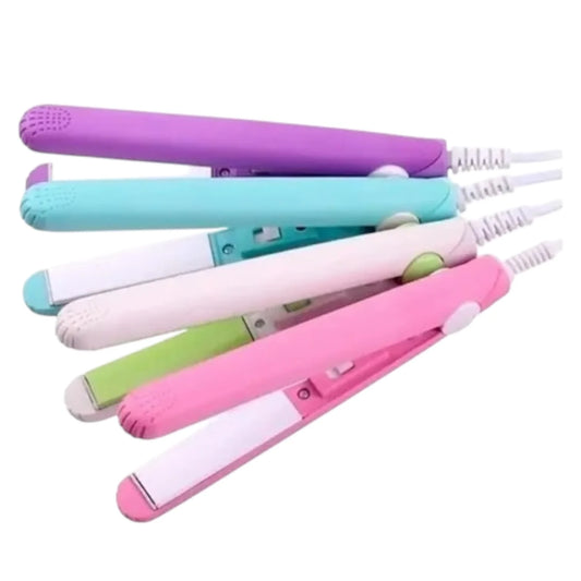 Mini Plancha para Cabello – Alaciado Rápido y Profesional en Formato Viajero