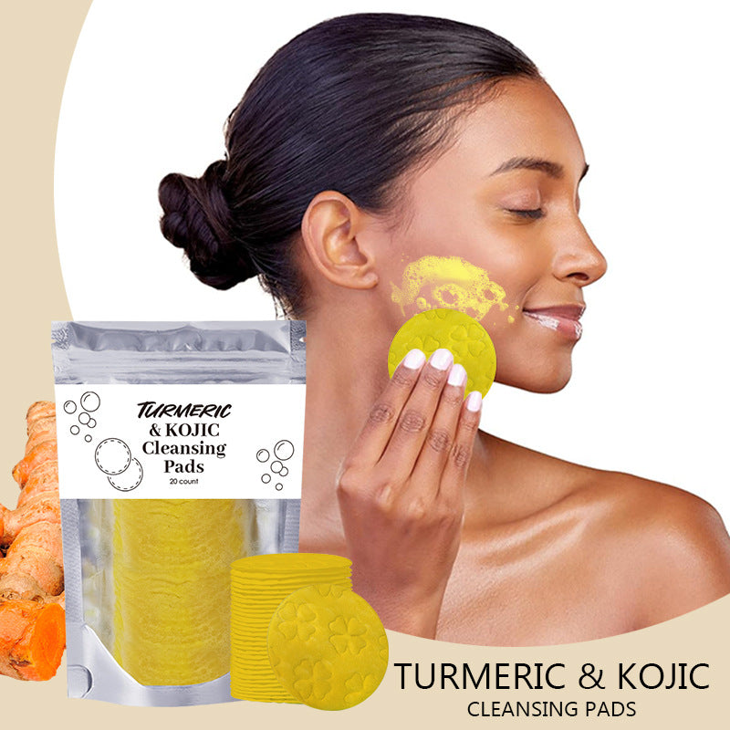 Almohadillas Exfoliantes de Cúrcuma Gold Radiance