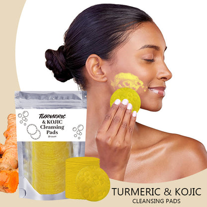 Almohadillas Exfoliantes de Cúrcuma Gold Radiance