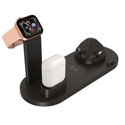 4-in-1 Charging Station for Cell Phones and Devices – Organization and Power in One Place