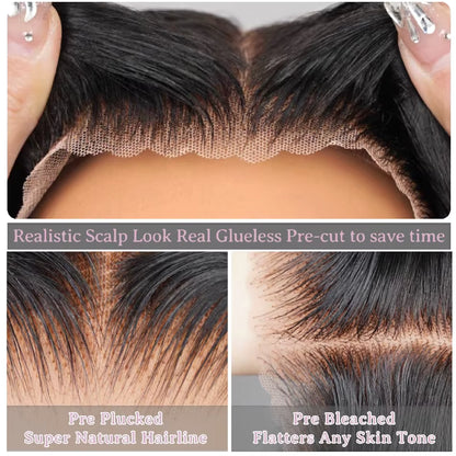 Peluca cabello Natural Remy HD – Densidad 200% y Naturalidad Absoluta