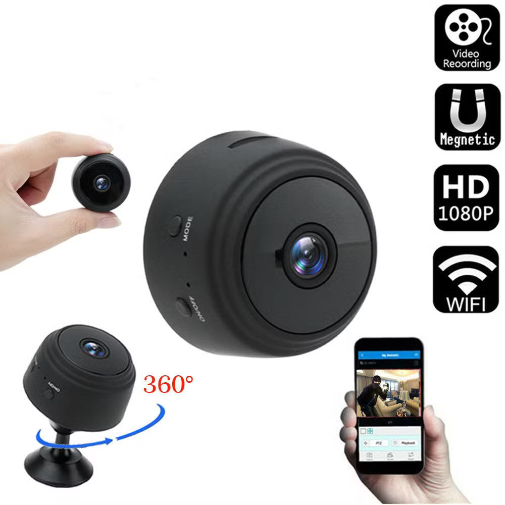 Mini Cámara Espía WiFi – Tu Hogar Bajo Control desde tu Celular