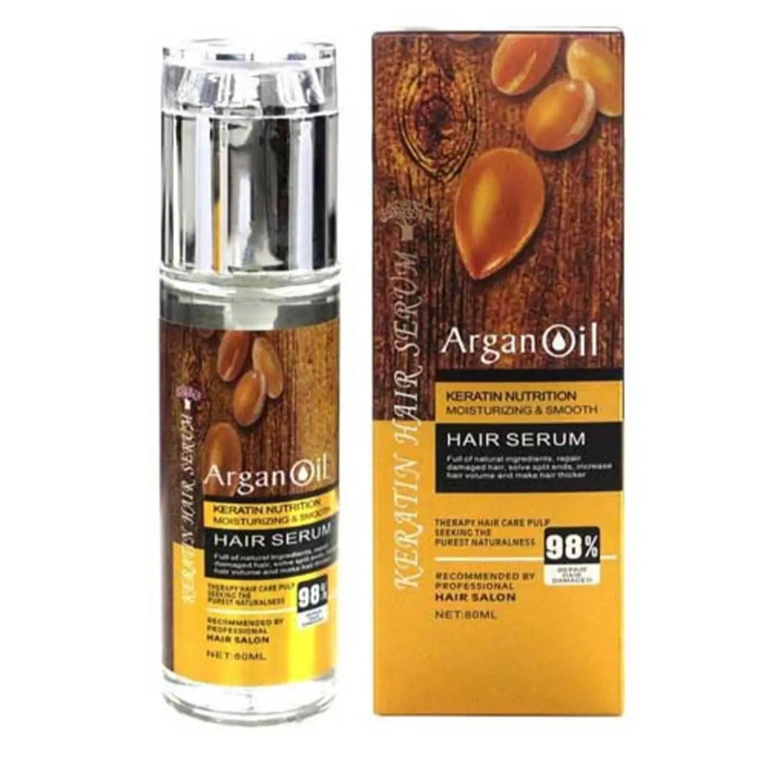 Aceite de Argán y Queratina– Nutrición Profunda Sin Sulfatos (80ml)