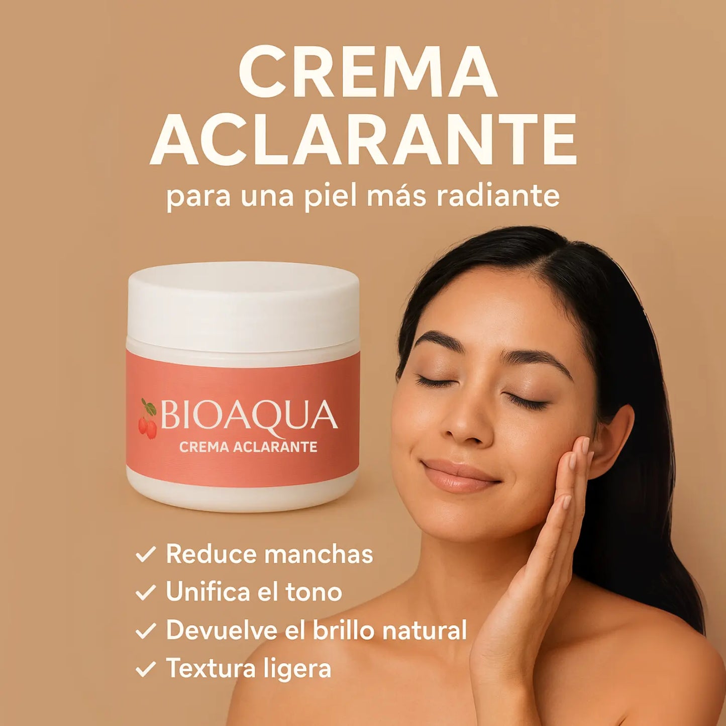 Bioaqua Brightening Cream – Eraser of Spots and Dark Areas