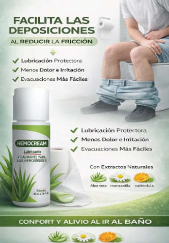 🌿 Hemocream – Alivio Rápido, Refrescante y Natural para el Bienestar Íntimo