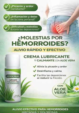 🌿 Hemocream – Alivio Rápido, Refrescante y Natural para el Bienestar Íntimo