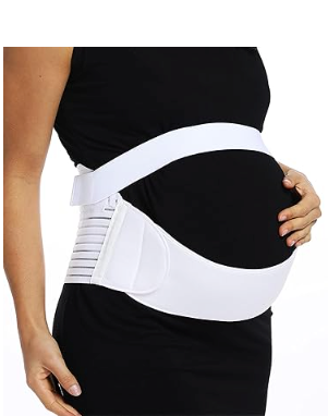🤰 Cinturón de Apoyo Prenatal 3-en-1 – Soporte Abdominal Reforzado y Corrector Postural
