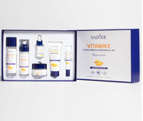 ✨ Set de Lujo Sadoer Vitamina E (6 Piezas) – ¡Tu Escudo Completo contra el Envejecimiento!