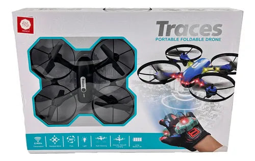 Traces Portable Foldable Drone: Compacto, Práctico y Listo para Volar