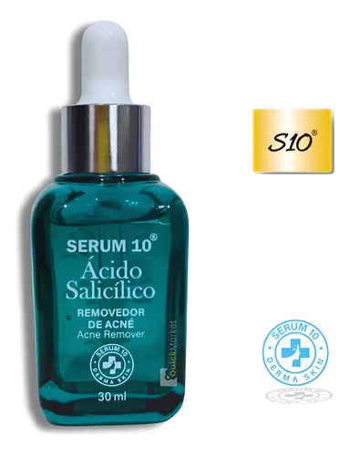 Sérum Ácido Salicílico 30ml – Removedor de Acné y Poros Limpios en Profundidad