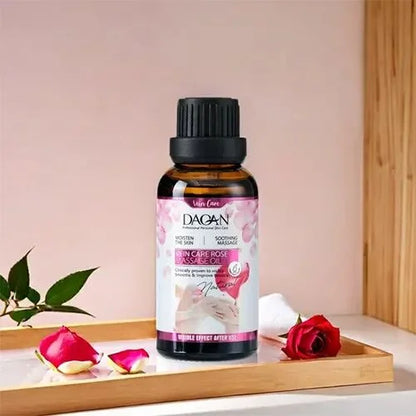 Aceite de Masaje de Rosa Para Venas — Alivio Natural para Varices y Circulación