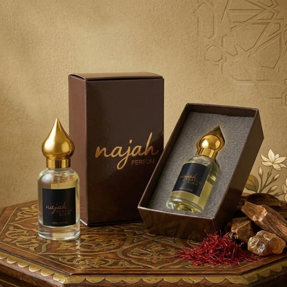Perfume Najah Árabe con Feromonas 30ml – Fragancia Exótica y Magnética de 12 Horas
