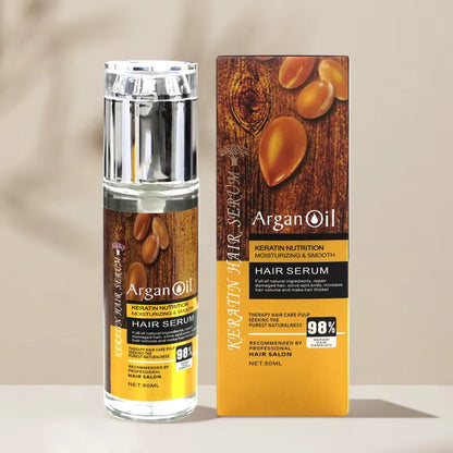 Aceite de Argán y Queratina– Nutrición Profunda Sin Sulfatos (80ml)