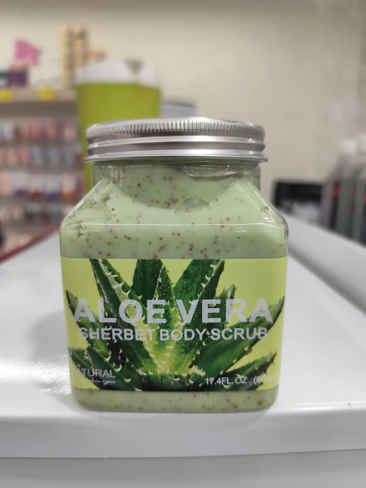 Crema Exfoliante de Aloe Vera – Calma, Renueva e Hidrata con el Poder del Aloe