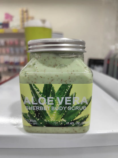 Crema Exfoliante de Aloe Vera – Calma, Renueva e Hidrata con el Poder del Aloe