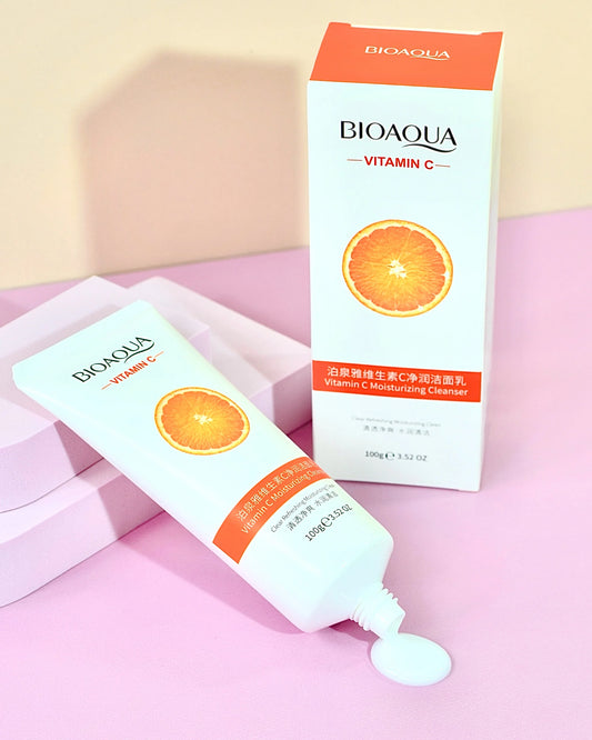 Kit Vitamina C Bioaqua 5 en 1 – El Ritual Completo para un Rostro Luminoso y Joven
