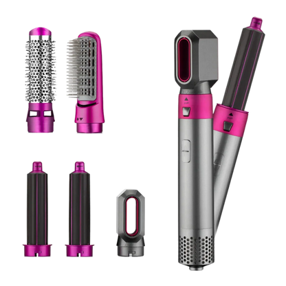 CEPILLO 5 en 1 Pro – El Kit de Belleza Completo para un Cabello Espectacular