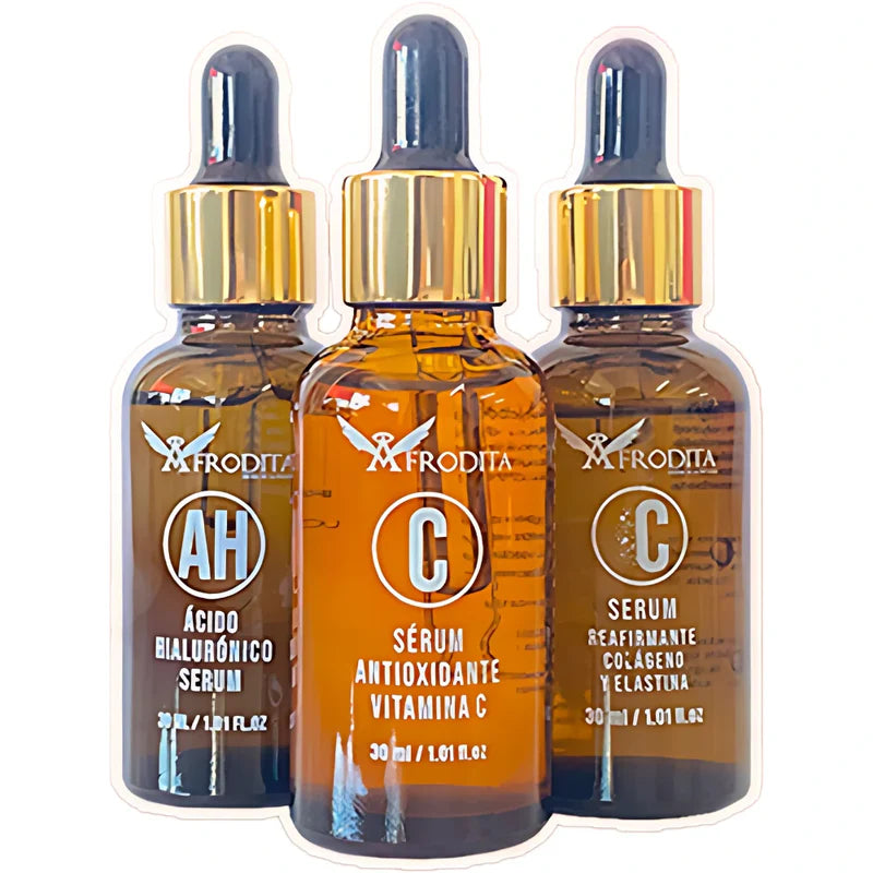 Kit Anti Edad Afrodita – Regeneración Total para un Rostro Firme y Sin Arrugas