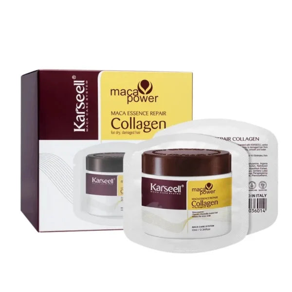 Mascarilla Karseell Collagen – ¡El Tratamiento Viral para un Cabello de Seda!