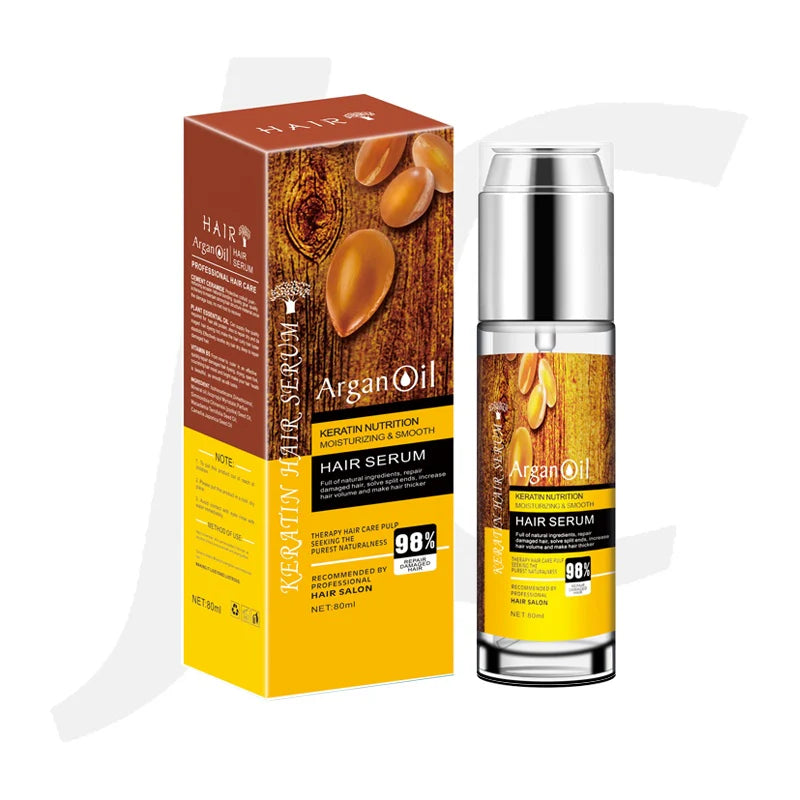 Aceite de Argán y Queratina– Nutrición Profunda Sin Sulfatos (80ml)