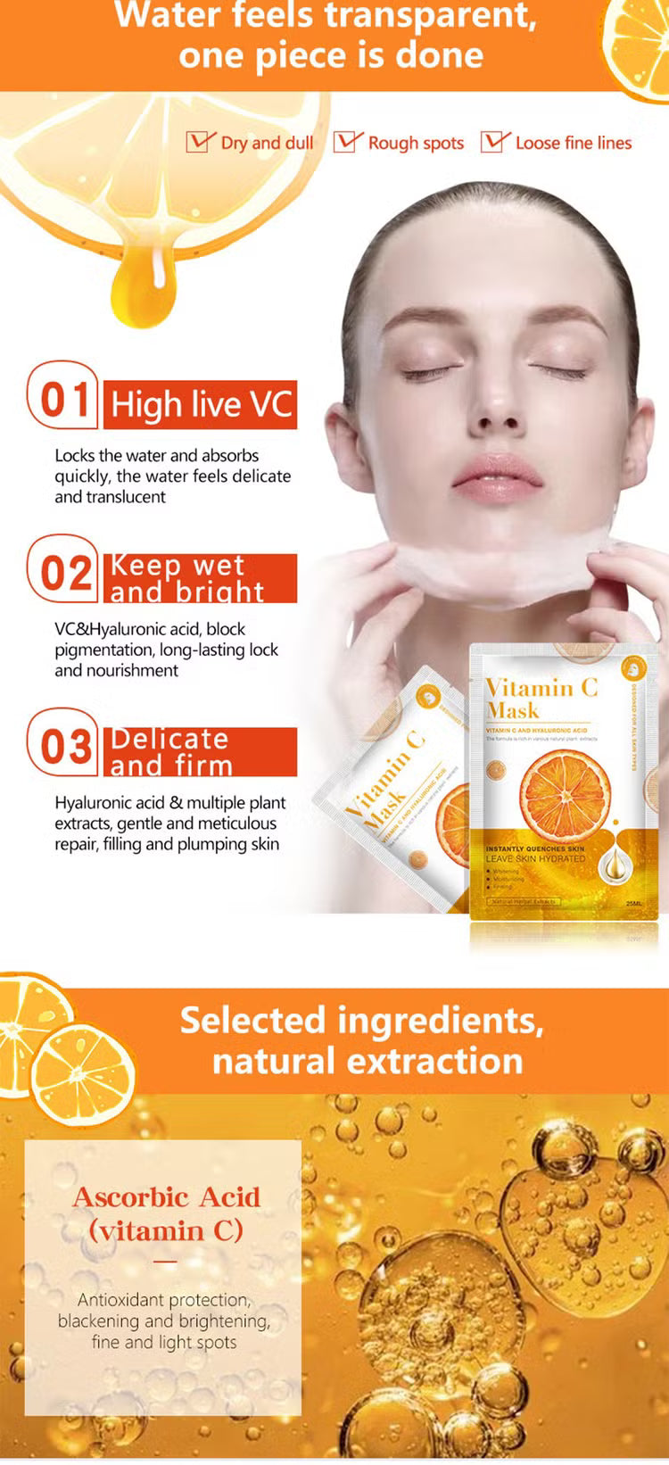 Vitamin C Facial Kit – Complete System for Anti-Dark Spots and Natural Radiance 