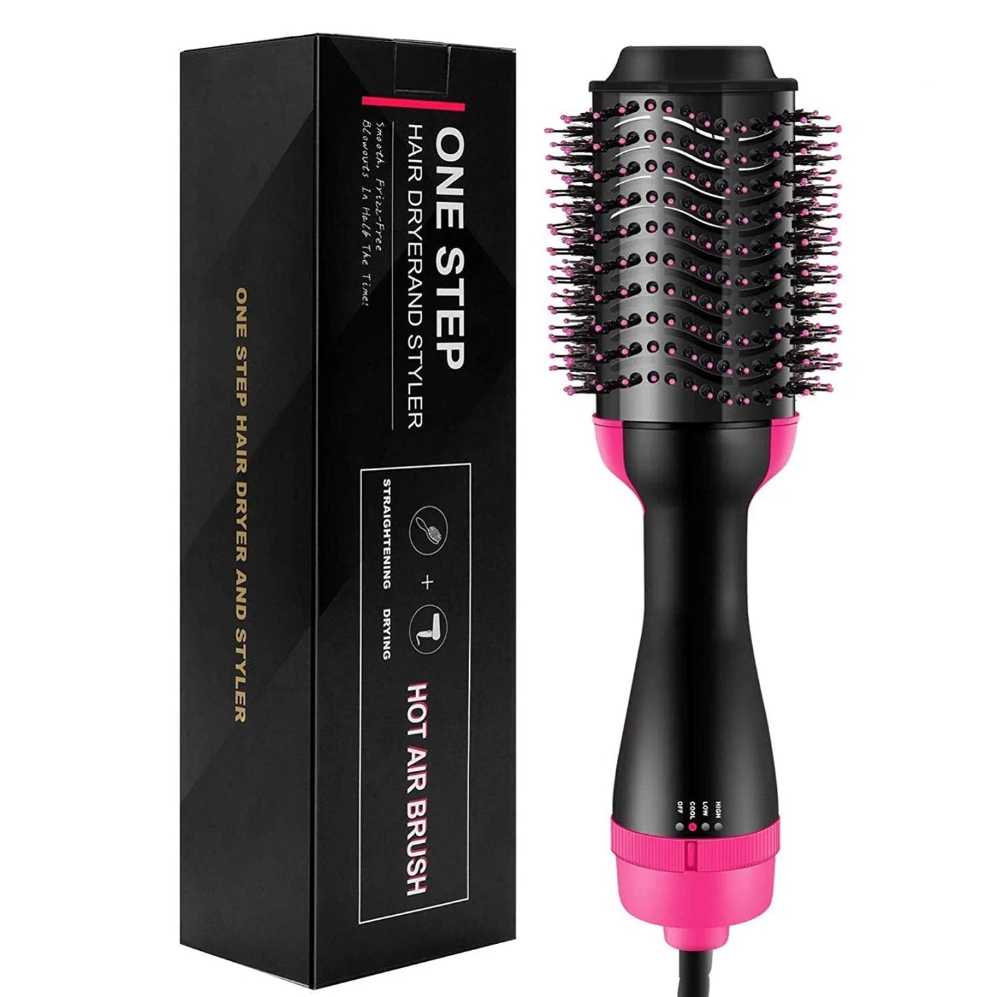 Cepillo One Step Pro – Secado, Alaciado y Volumen de Salón en un Solo Paso