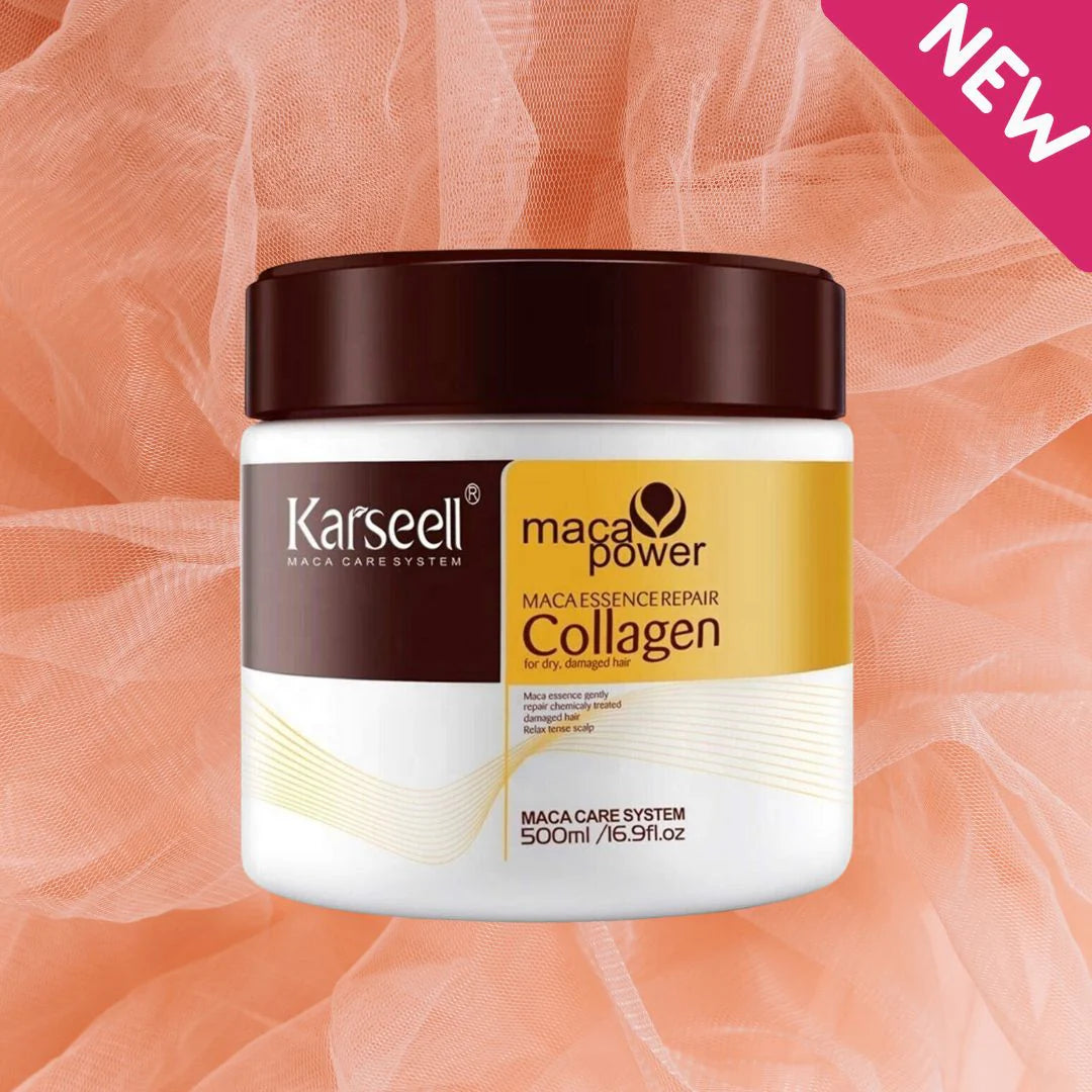 Mascarilla Karseell Collagen – ¡El Tratamiento Viral para un Cabello de Seda!