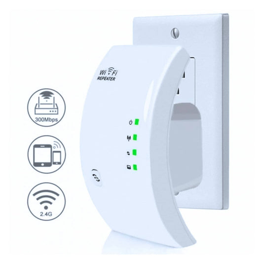 Repetidor WiFi Ultra-Potente – ¡Dile Adiós a las Zonas sin Internet en tu Casa!
