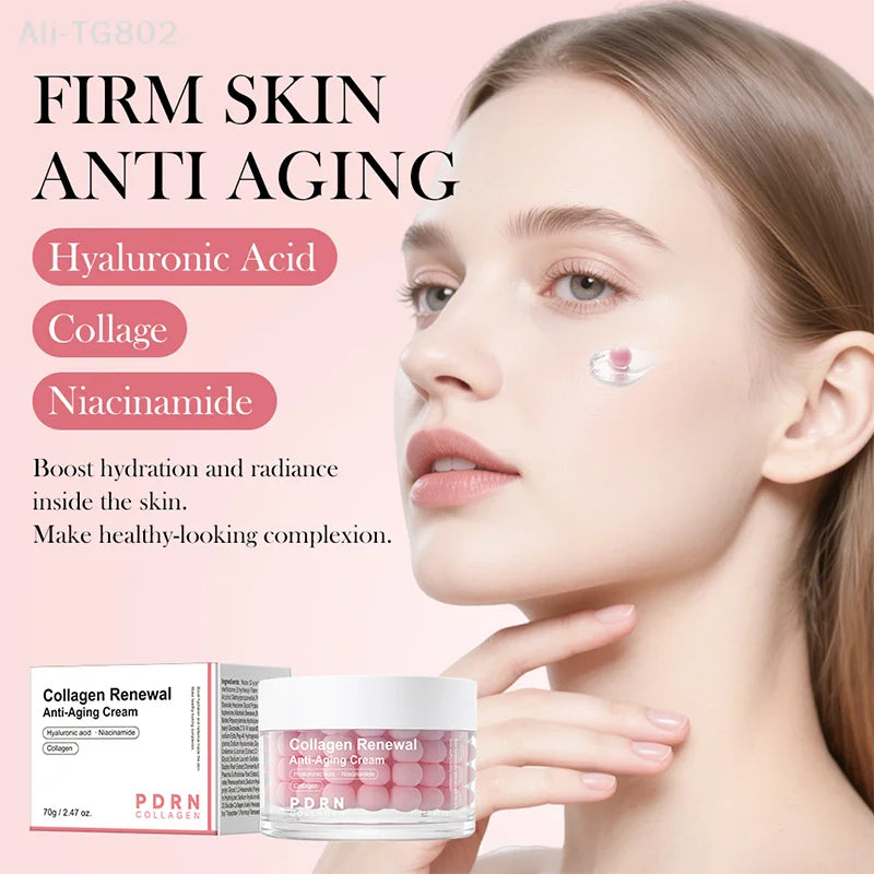 Crema Facial Pink Collagen Capsule – Hidratación y Firmeza Intensiva (70 g)