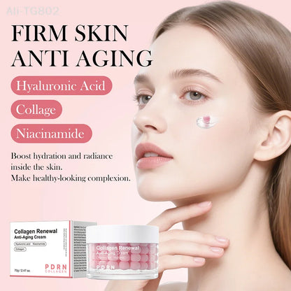 Crema Facial Pink Collagen Capsule – Hidratación y Firmeza Intensiva (70 g)