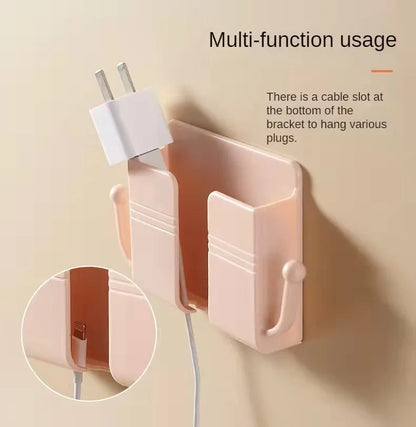 Soporte de Pared para Celular con Gancho de Carga Universal