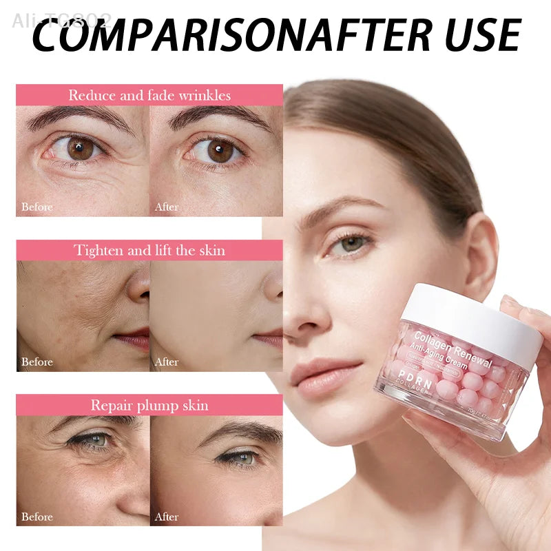 Crema Facial Pink Collagen Capsule – Hidratación y Firmeza Intensiva (70 g)