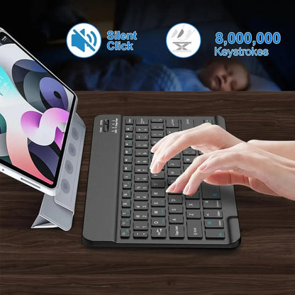 Teclado Bluetooth Universal para iPad y Tablets 7 y 10 Pulgadas Recargable
