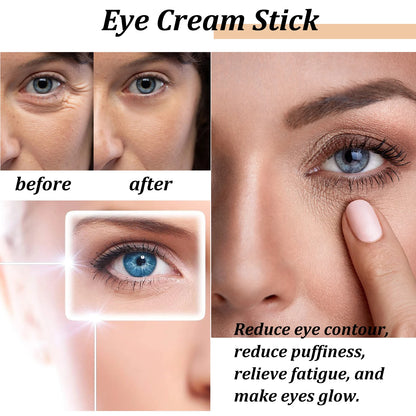 Crema para Ojos en Barra con Baba de Caracol y Colágeno – Reafirma, Hidrata y Atenúa Líneas de Expresión