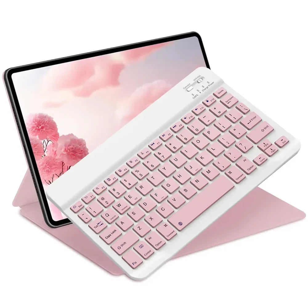 Teclado Bluetooth Universal para iPad y Tablets 7 y 10 Pulgadas Recargable