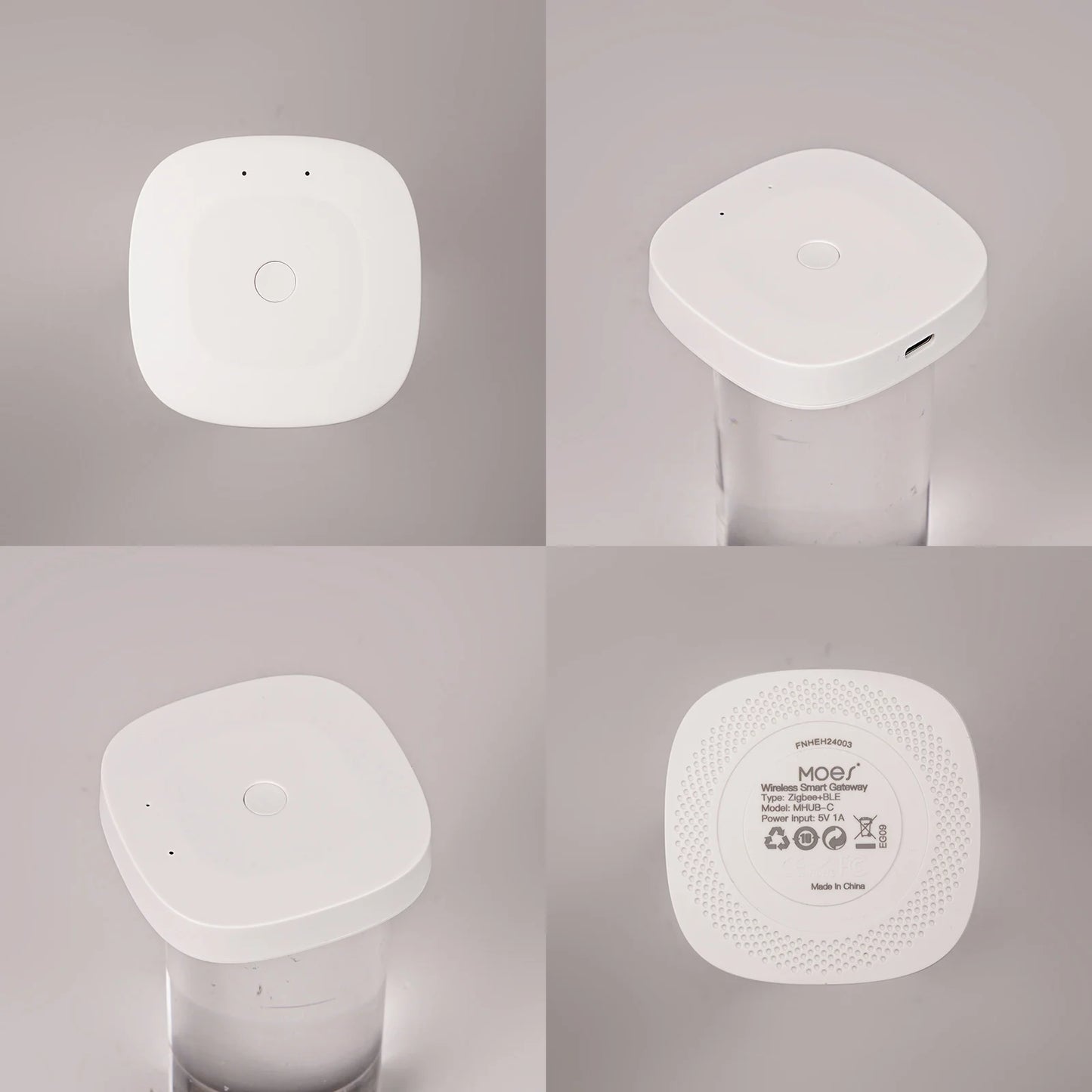 Smart Gateway Hub ZigBee WiFi Compatible con Alexa y Google Home Control por Voz
