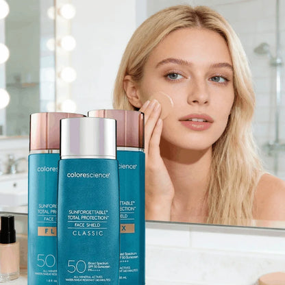 Sunscreen Liquid Foundation 55ml - Against UV Evens Skin Tone, Natural Sun-Kissed Glow, Lightweight & Non-irritating