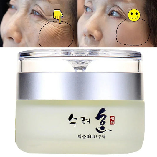 Crema Facial de Colágeno 50g – Nutre y Rellena la Piel | Textura Ligera y Fresca | Hidratante de Día y Noche Inspirada en la Cosmética Coreana