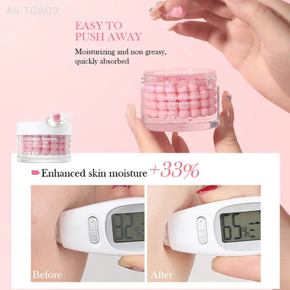 Crema Facial Pink Collagen Capsule – Hidratación y Firmeza Intensiva (70 g)